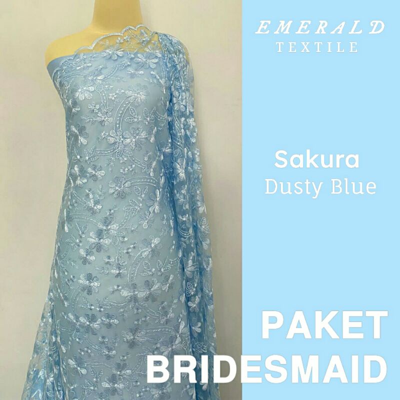 Paket Bridesmaid Spesial Package / Seragam Keluarga /Lamaran / Wisuda / Paket Bridesmaid By Emerald Textile