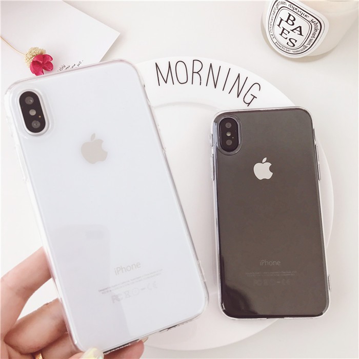 [Bayar Di Tempat]simple transparent case for iphone 6 6s 7 8 plus 11 Pro Max iPhone 12 Pro Max 12mini X XR XSMAX clear cover