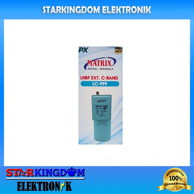 Matrix LC-999 LNB C Band Single Out 1 Satelit For 1 Receiver Parabola