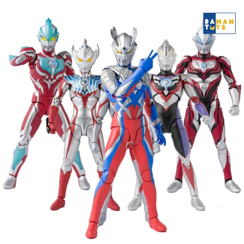 AZ84Z Action Figure SHF Ultraman Orb Spacium Zeperion/ Ultraman X And Gomora Armor/Zero/Murah
