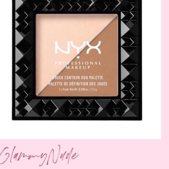 { TREND } NYX CHEEK CONTOUR DUO PALETTE SHADE CHEEK ON CHEEK/PERFECT MATCH ORIGINAL ✪