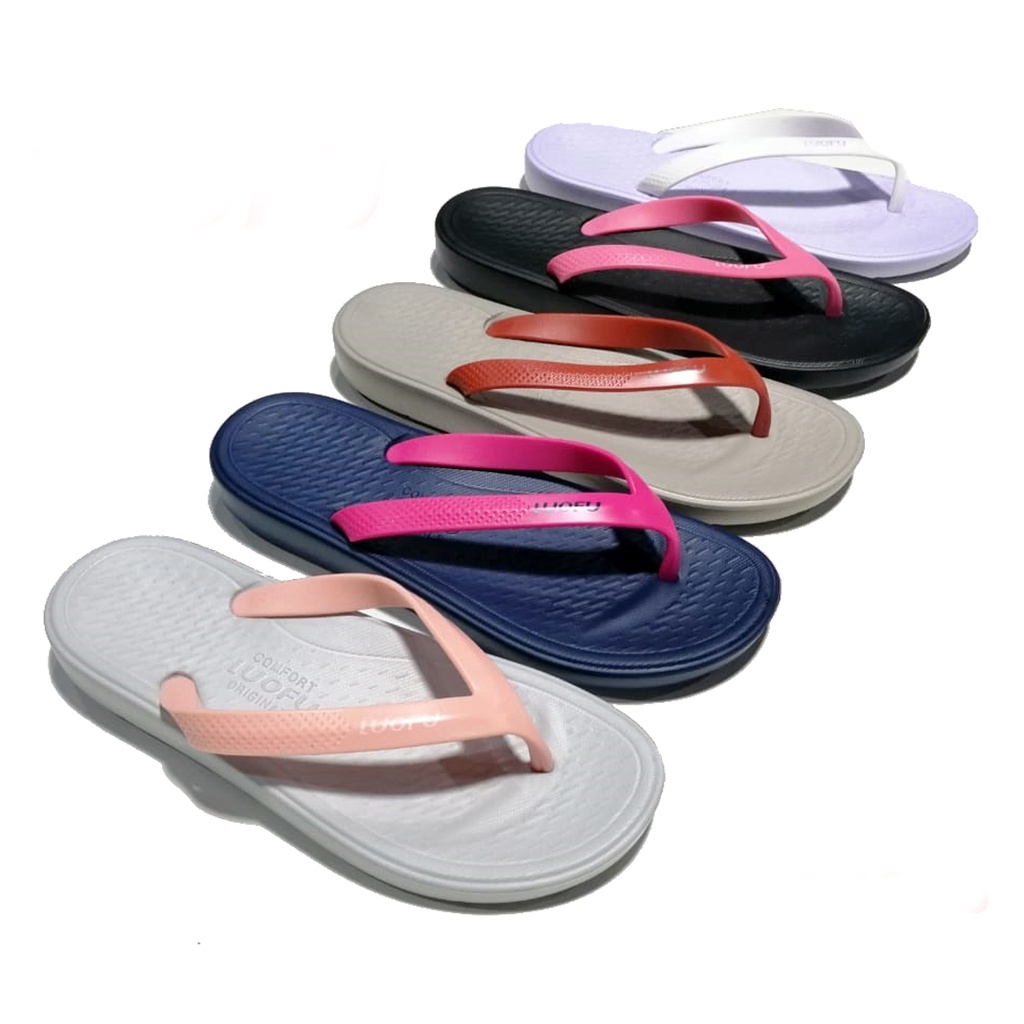 Luofu Sandal Jepit Jelly Wanita E7173 (J5)