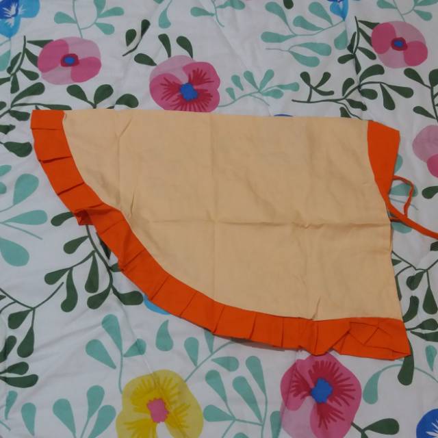 DISKON BAJU MUSLIM ANAK/SERAGAM MUSLIM ANAK TK / PAUD OREN MODEL ROMPI