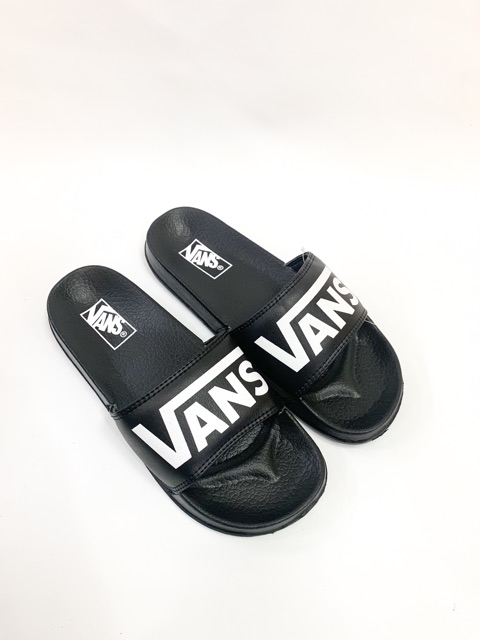 (CUCI GUDANG)SANDAL SLOP TULISAN VANS | KUALITAS IMPORT