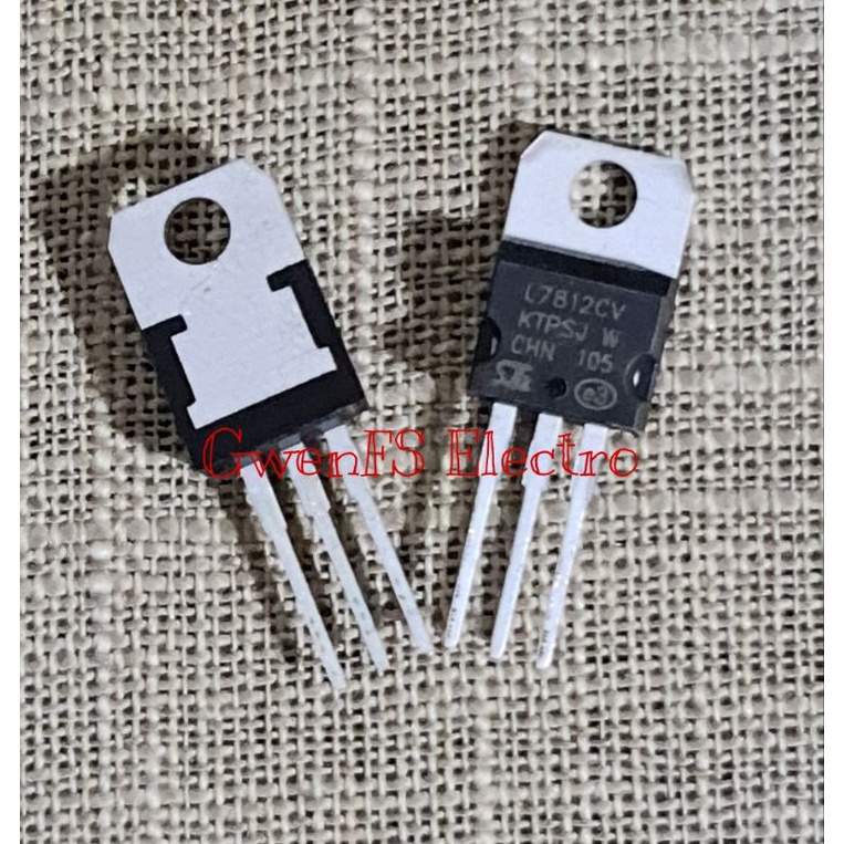 Transistor L 7812, IC Regulator 7812 L7812 L7812CV LM7812 ST