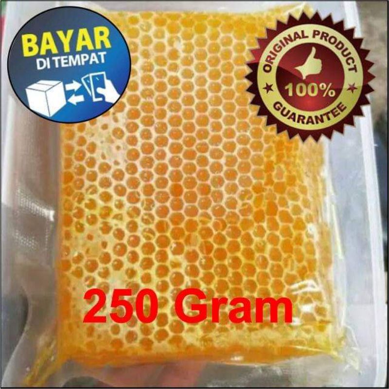 

250 Gr MADU SARANG LEBAH MALLIFERA