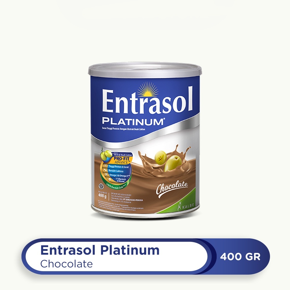 

ENTRASOL PLATINUM CHOCOLATE 400 G