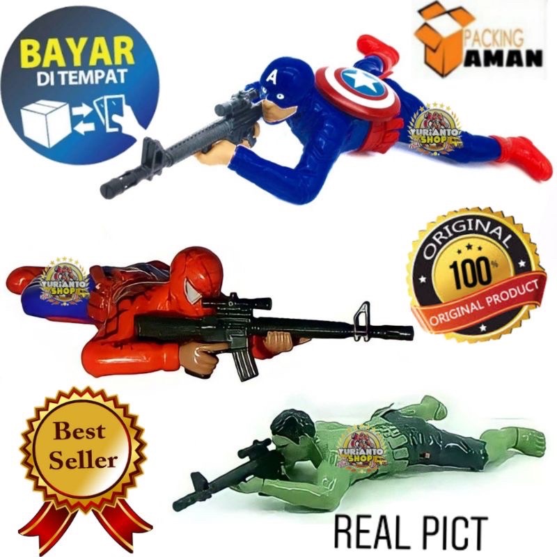 MAINAN FIGURE TENTARA MERANGKAP