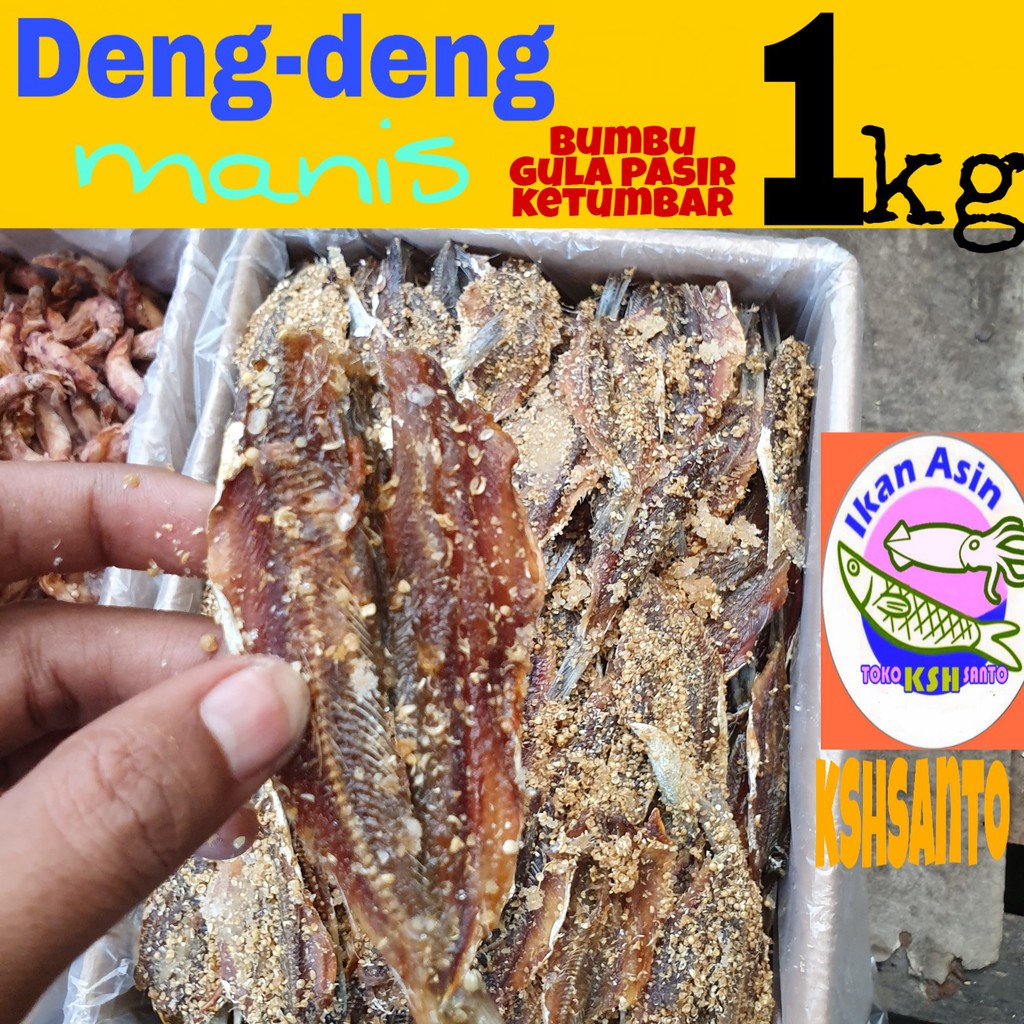 

ikan asin Deng-deng japu manis-1kg