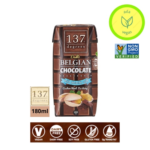 

Double Belgian Chocolate with Pistachio Milk 180ml - 137 Degrees