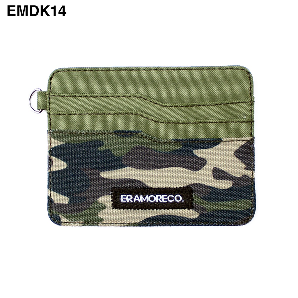 EMDK14 Dompet Kartu slim Card Wallet holder SIM Etoll - Motif army