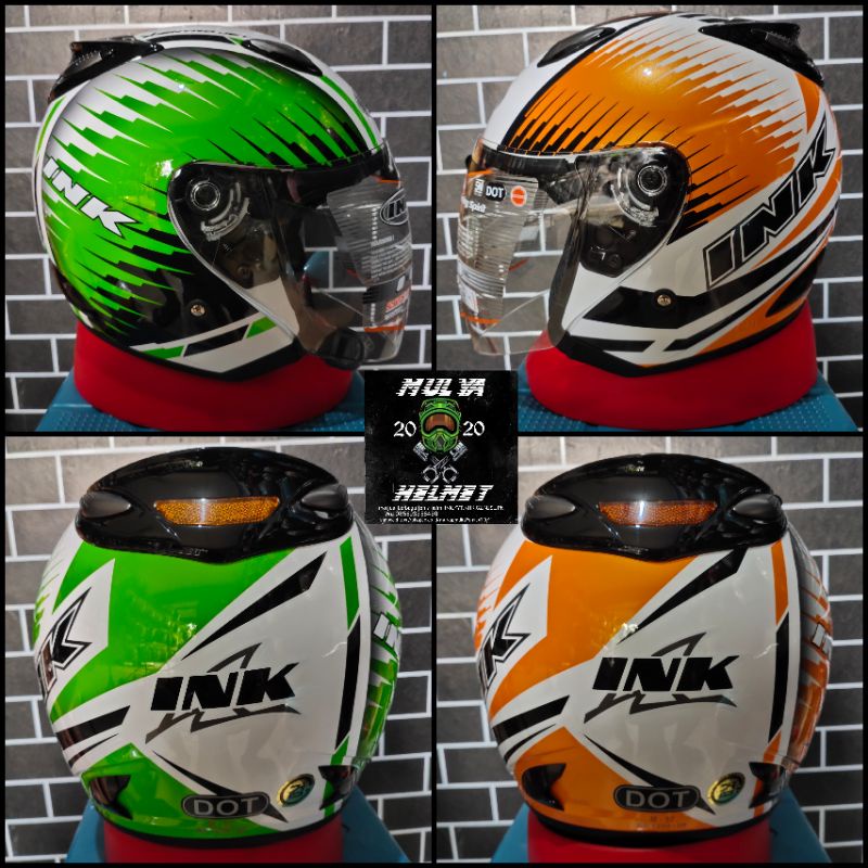 Helm INK CENTRO JET MOTIF ORIGINAL