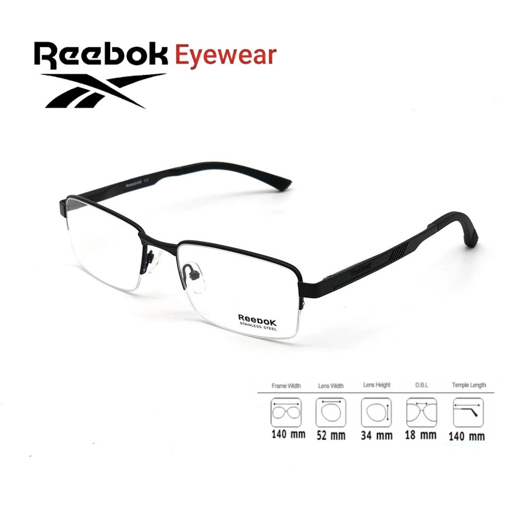 Frame Kacamata Reebok Senur Sporty Outdoor Half Frame