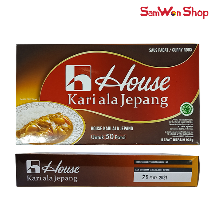 

Ready- House Curry Sauce / Bumbu Kari Lokal Ala Jepang 1Kg Halal Mui