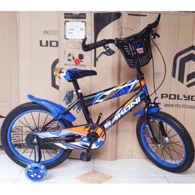 SEPEDA BMX ANAK COWOK LAKI - LAKI MERK SAKONI UKURAN 18 INCHI TERMURAH BAGUS