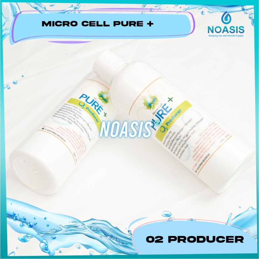 Pure+ - Pure Plus - Micro Cell - Bactery Starter untuk aquarium kolam