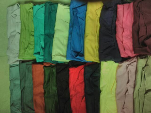 Manset leher polos bahan kaos rayon inner leher murah manset leher bahan kaos adem manset real pic