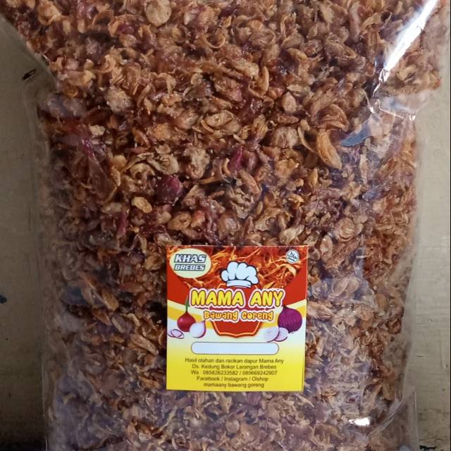 

Bawang Goreng Super Asli Brebes 1 Kg