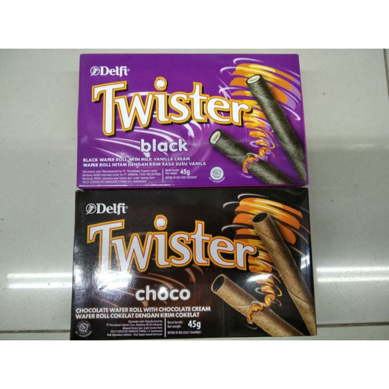 

Twister Black Vanila dan Choco 45 gr