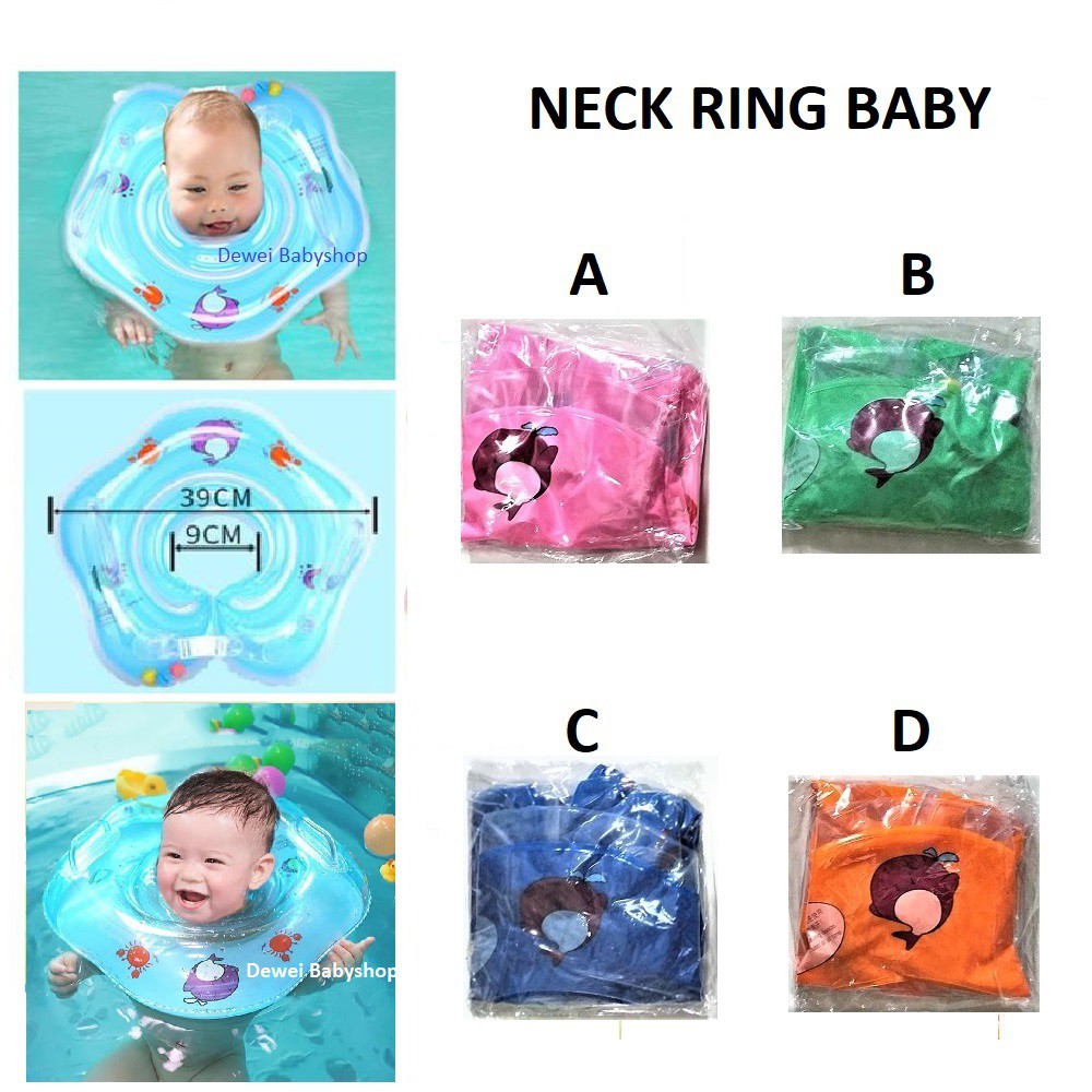 Baby Neck Ring ( Swim Neckring Collar Spa-Ban Leher Renang-Alat Terapi Jantung Bayi-Kado Kesehatan )