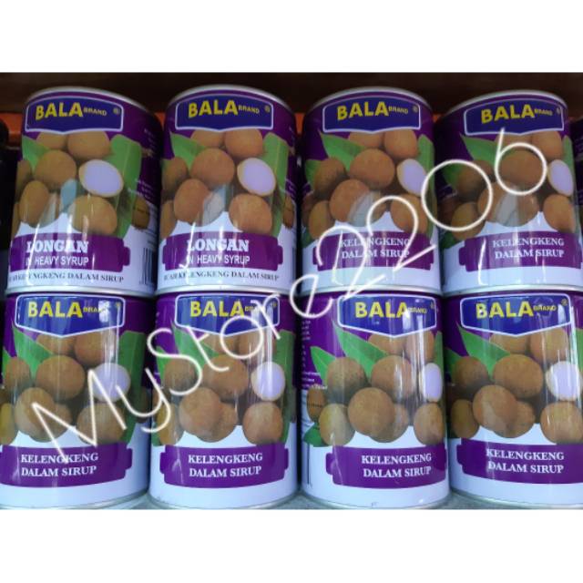 Longan BALA Brand 565gr / Lengkeng Kaleng / Kelengkeng