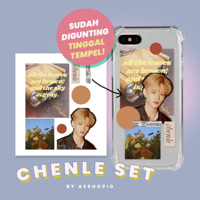 (NC-001) DIY sticker set NCT Dream retro vintage aesthetic tumblr case hp stiker kpop 127 jaemin jeno haechan