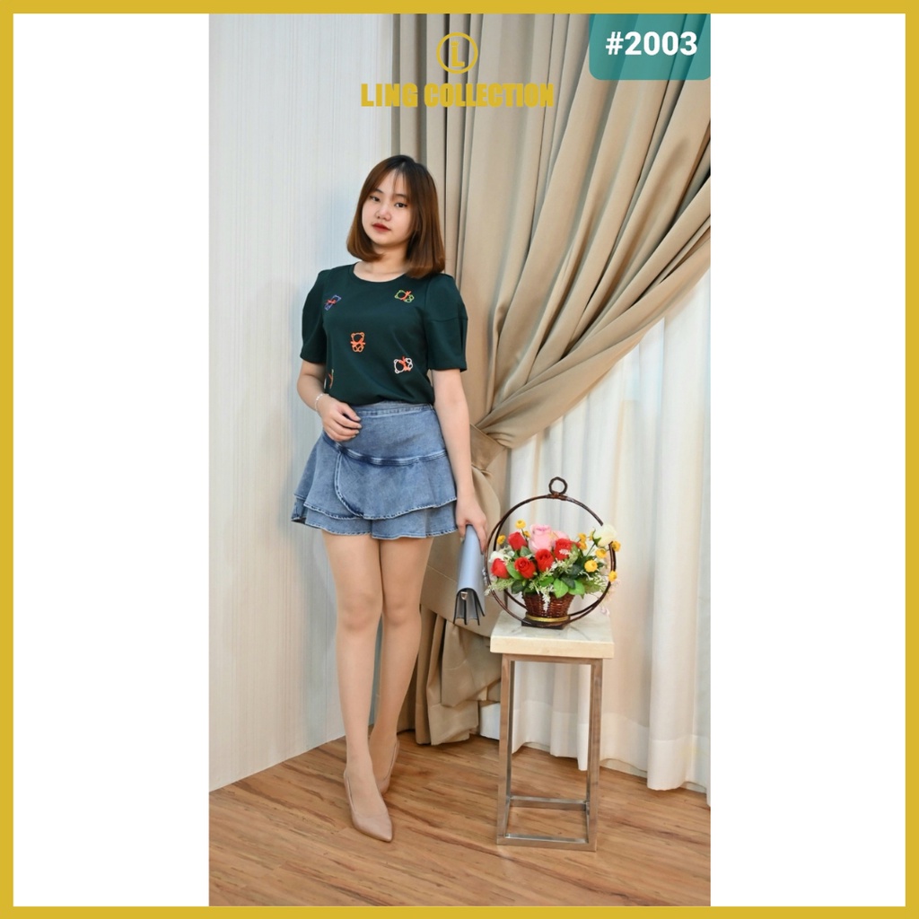 HOT PANTS CELANA PENDEK JEANS WANITA PREMIUM MODEL RENDA