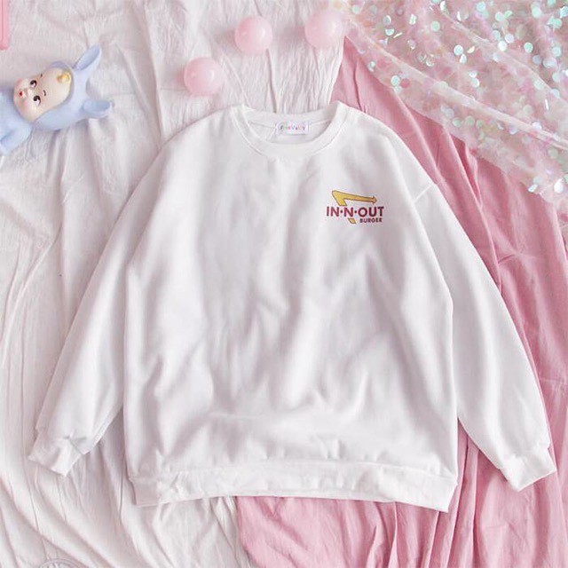 SWITER MURAH WANITA - IN-N-OUT SWEATER  -SWEATER SWEATSHIRT BEST QUALITY