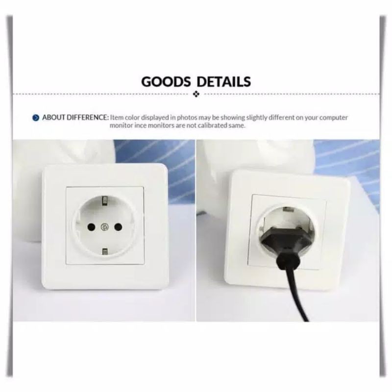Pengaman Stop Kontak Penutup Lubang Colokan Listrik Socket Cover
