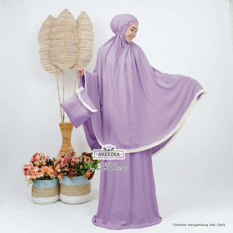 GMM || Mukenah Rayon Plain 3cm