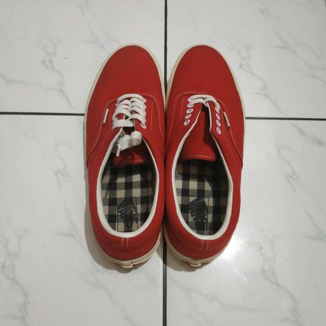 (SECOND ORIGINAL) SEPATU VANS ERA V95CLA RED