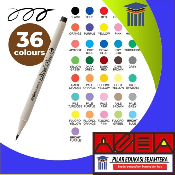 

SPIDOL / ARTLINE BRUSH PEN SUPREME EPFS-F MURAH