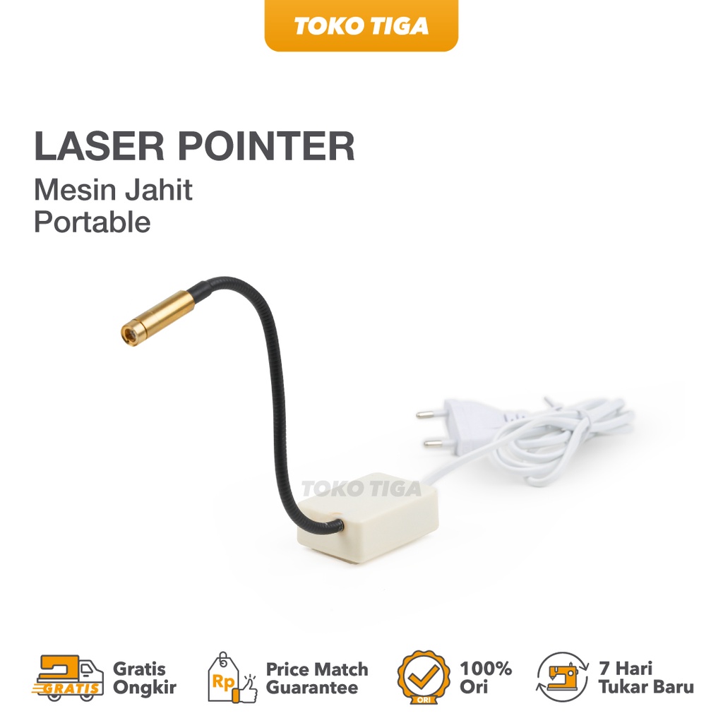 Laser Pointer Mesin Jahit / Lampu Laser Guide (Universal)