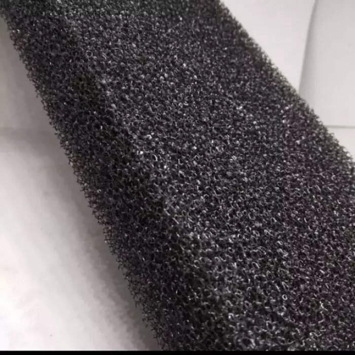 Busa Hitam Biofil 1x1m Tebal 3 cm Biofill Media Filter Aquarium Kolam