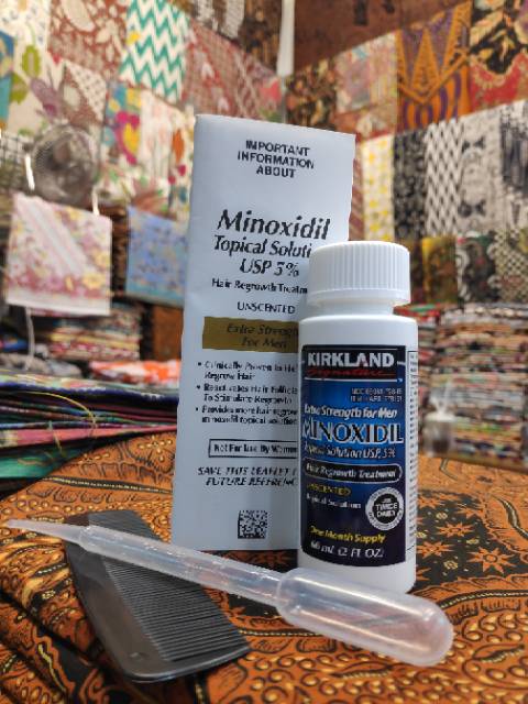 MINOXIDIL KIRKLAND Penumbuh Brewok Dan Rambut Jambang Dan Alis