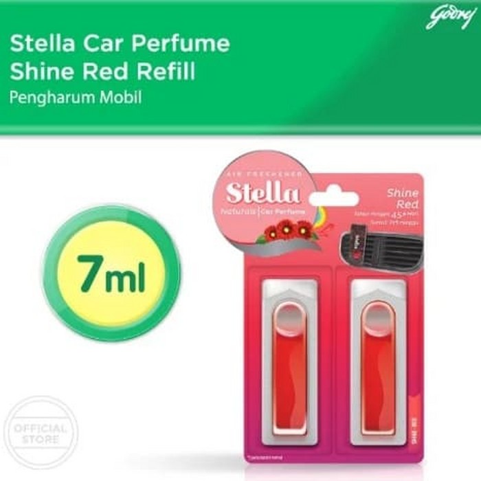 Stella Pengharum Ruangan Mobil Parfum Shine Refill