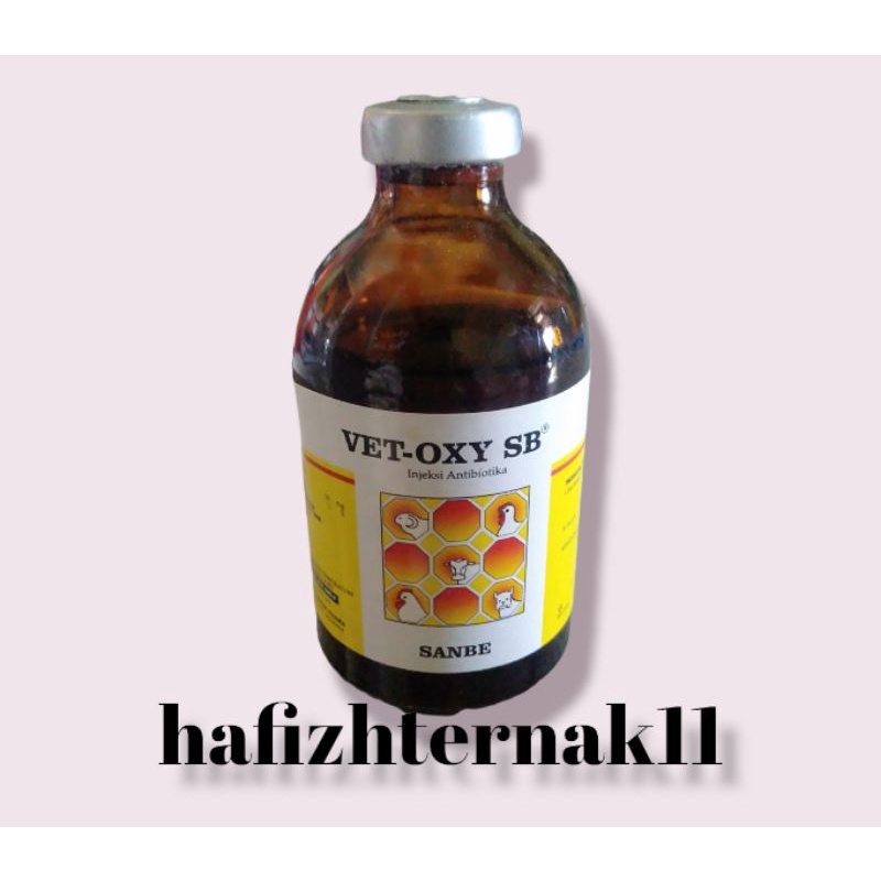 Vet Oxy SB 50ml (obat injek ayam, sapi,kambing,babi )