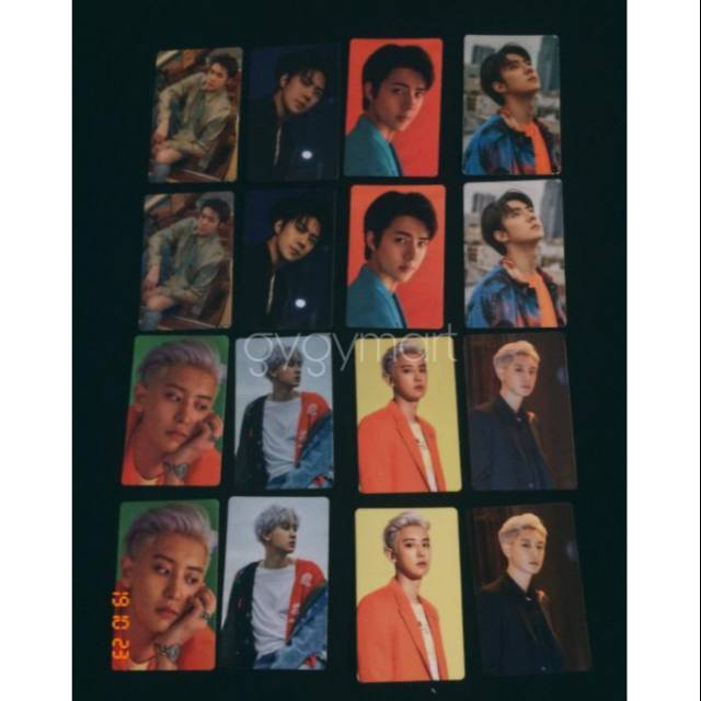 READY STOCK EXO-SC SEHUN CHANYEOL STICKER PACK 'OFFICIAL GOODS'