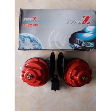Klakson/bel mobil-motor model keong 12v merk type z