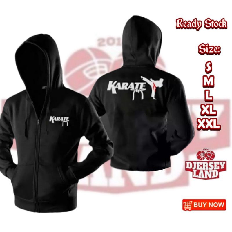 JAKET RESLETING KARATE PRIA WANITA - JAKET HOODIE PREMIUM