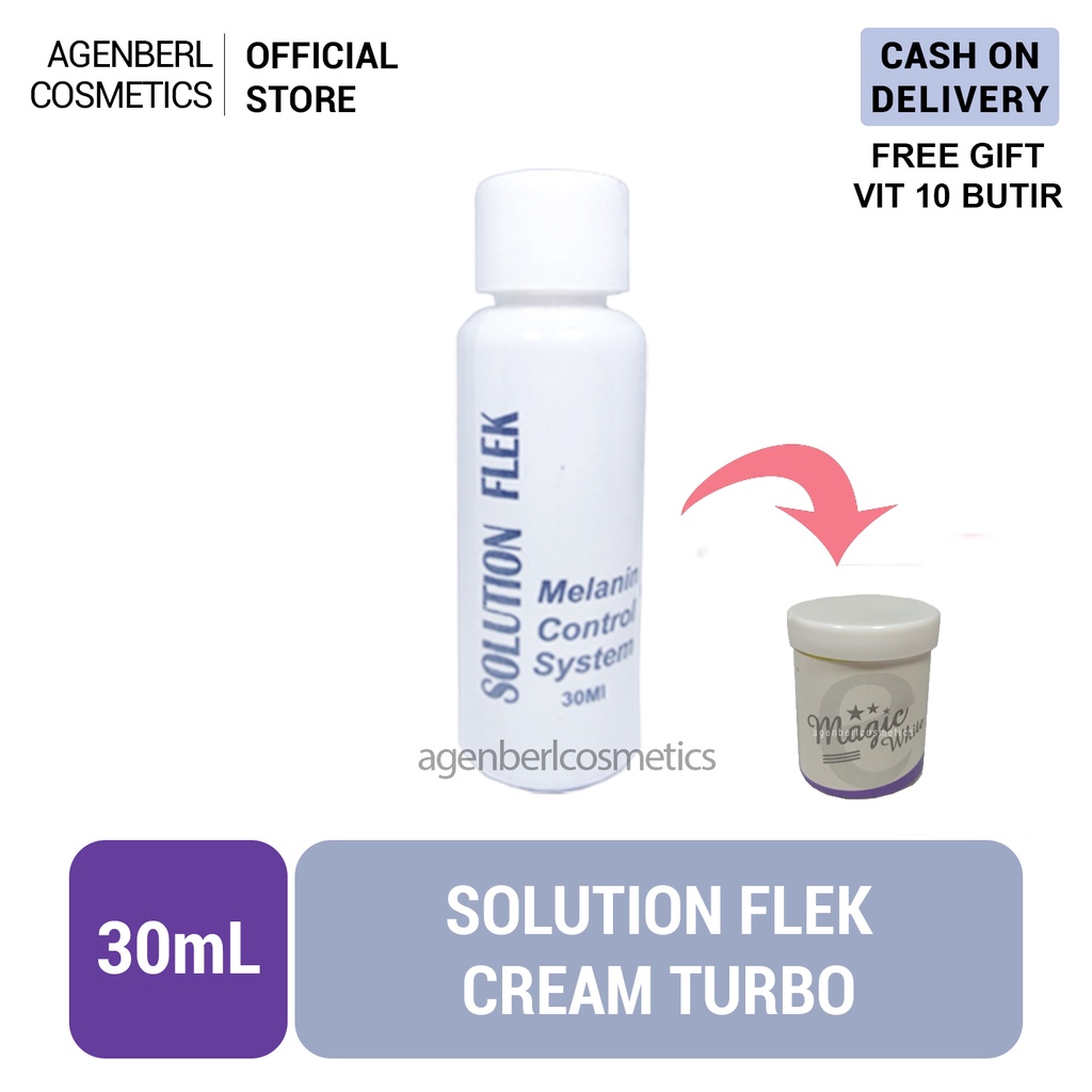 Toner Turbo / Flek Solution Cream Turbo / Toner Cream Turbo / Flek Sol Cream Turbo Oil / Penghilang 