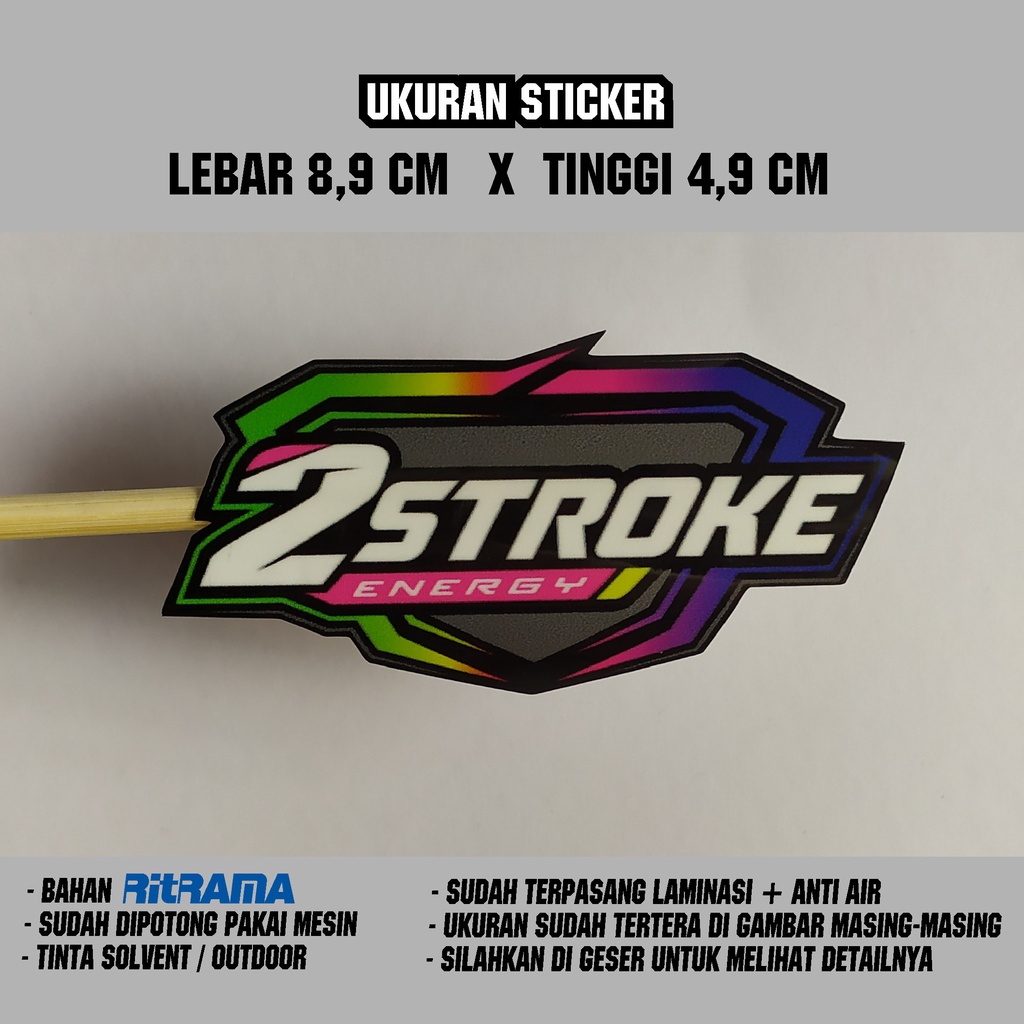sticker 2 tak terbaru / sticker two stroke viral / sticker bebek goreng / sticker dua tak indonesia / sticker gara gara 2 tak / sticker rx king / sticker 2 tak / dua tak indonesia / sticker 2 tak lovers / sticker fiz r-2 stoke energy glosy