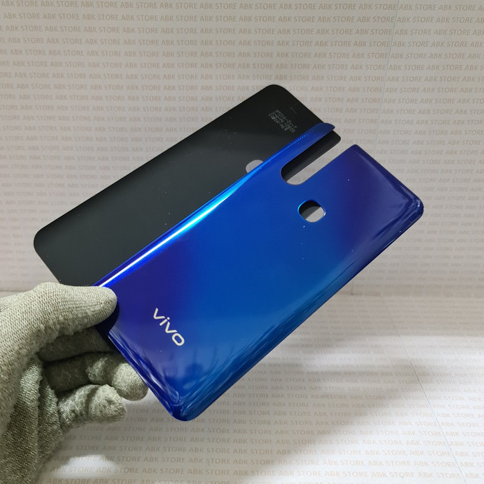 Backdoor Backcover Tutup Belakang Back Casing Kesing Vivo V15 - Biru