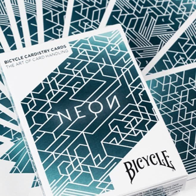 BICYCLE NEON playing card kartu remi poker sulap import premium