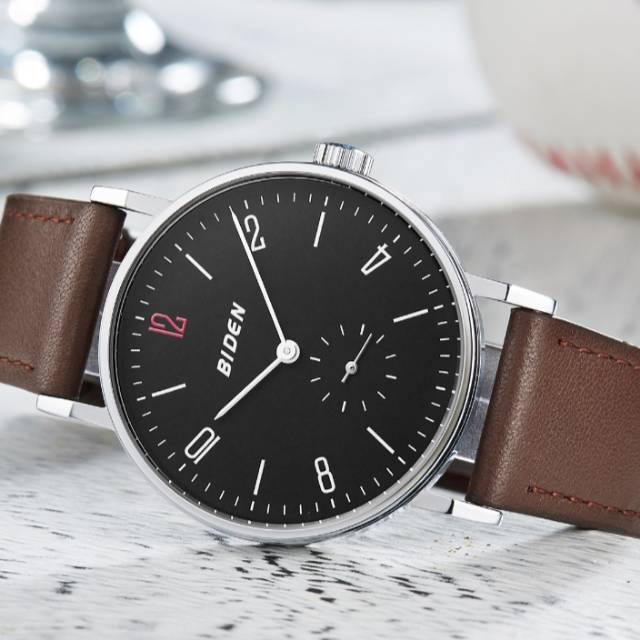 Jam tangan Biden 0042 Unisex Pria Wanita Original