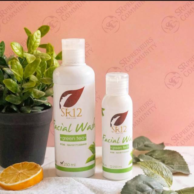 

SR12 FACIAL WASH GREENTEA / SABUN KULIT KERING BPOM