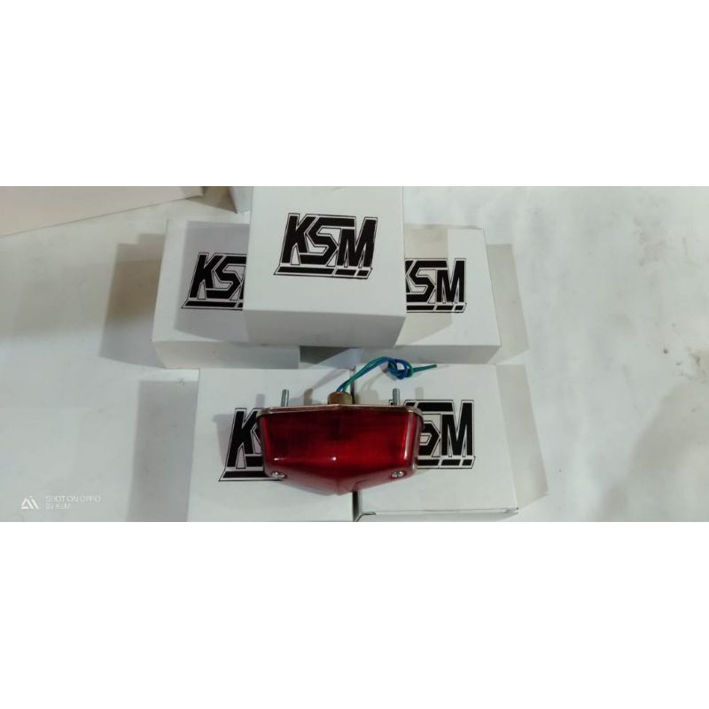 Lampu Stopan Stoplamp Stop BSA NON LED KSM Set Pangkon V80