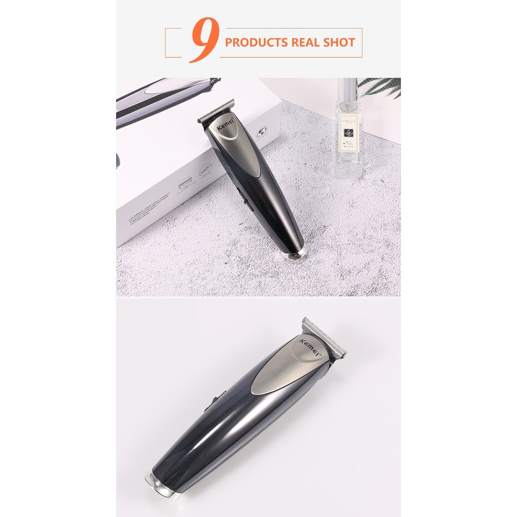 KEMEI KM-1629 - Professional Electric Hair Clipper with LCD Display