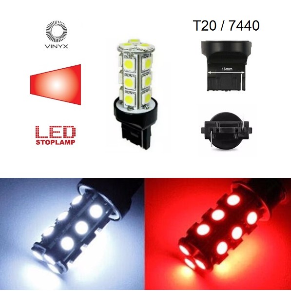 LAMPU LED T20 KEDIP Strobo Lampu LED Rem T20 Kedip Mobil