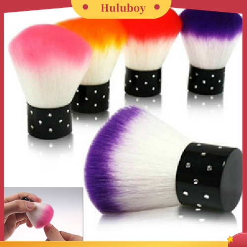 Huluboy Huluboy♡ Brush Lembut Warna-Warni Untuk Membersihkan Debu Akrilik &amp; UV Gel